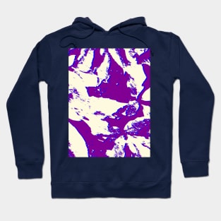 LOVE ABSTRACT! - Purple electric Hoodie